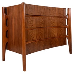 William Hinn Walnut Dresser by The Swedish Furniture Guild