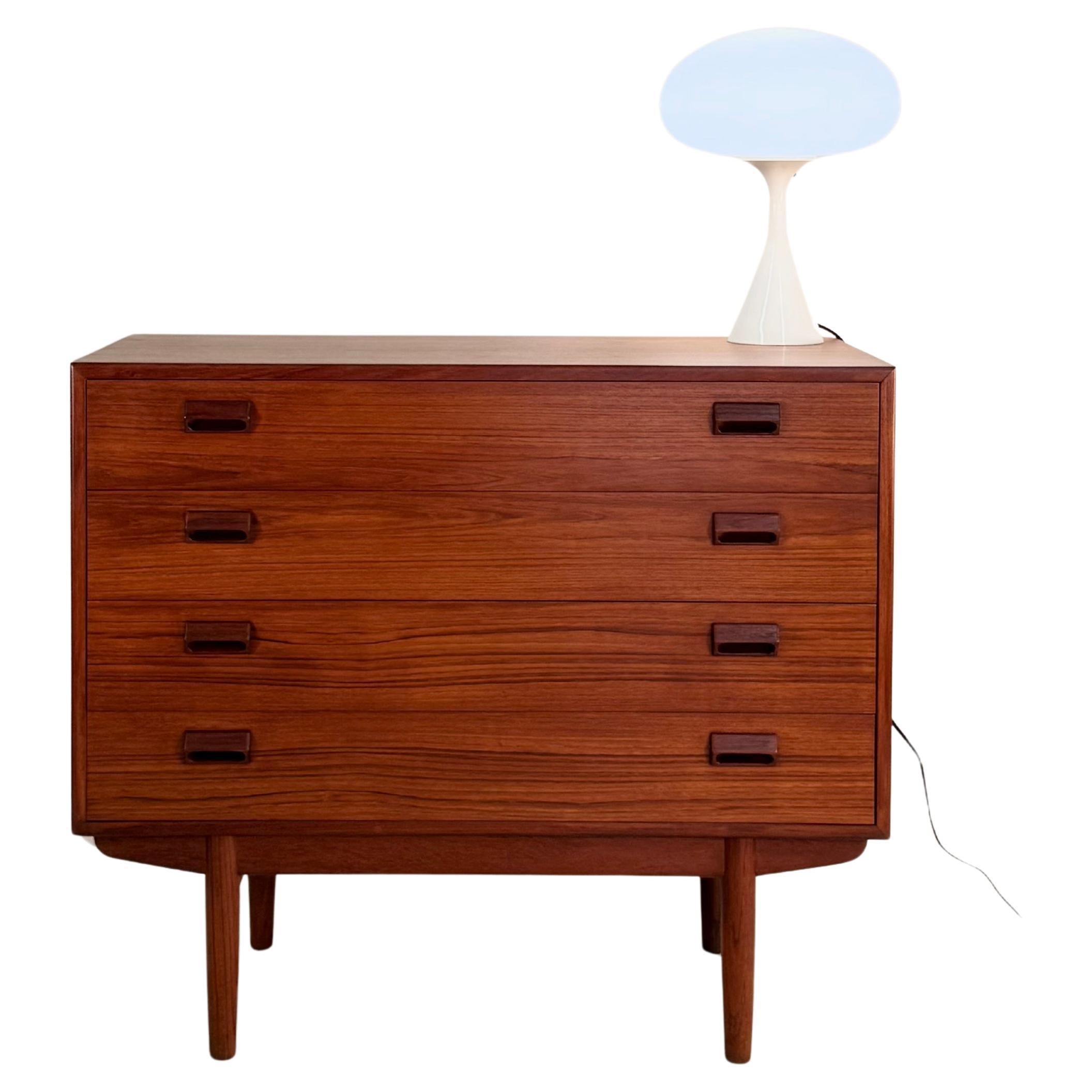 Børge Mogensen Teak Four-Drawer Dresser – Danish Modern Masterpiece For Sale