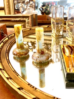 Pair of French Cameo Glass Soliflore Vases, Late 19th-Century