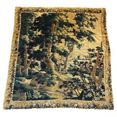 17th Century Louis XIV Period Aubusson Verdure Tapestry