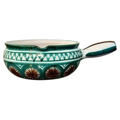 Robert Picault Vallauris Ceramic Saucepan, France, circa 1960
