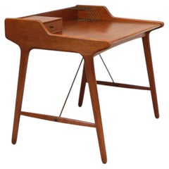 Svend Age Madsen Small Teak Desk By Knudsen & Søn Circa 1950s