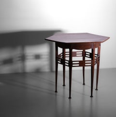 William Birch For Liberty & Co Oak Arts And Crafts Side Table