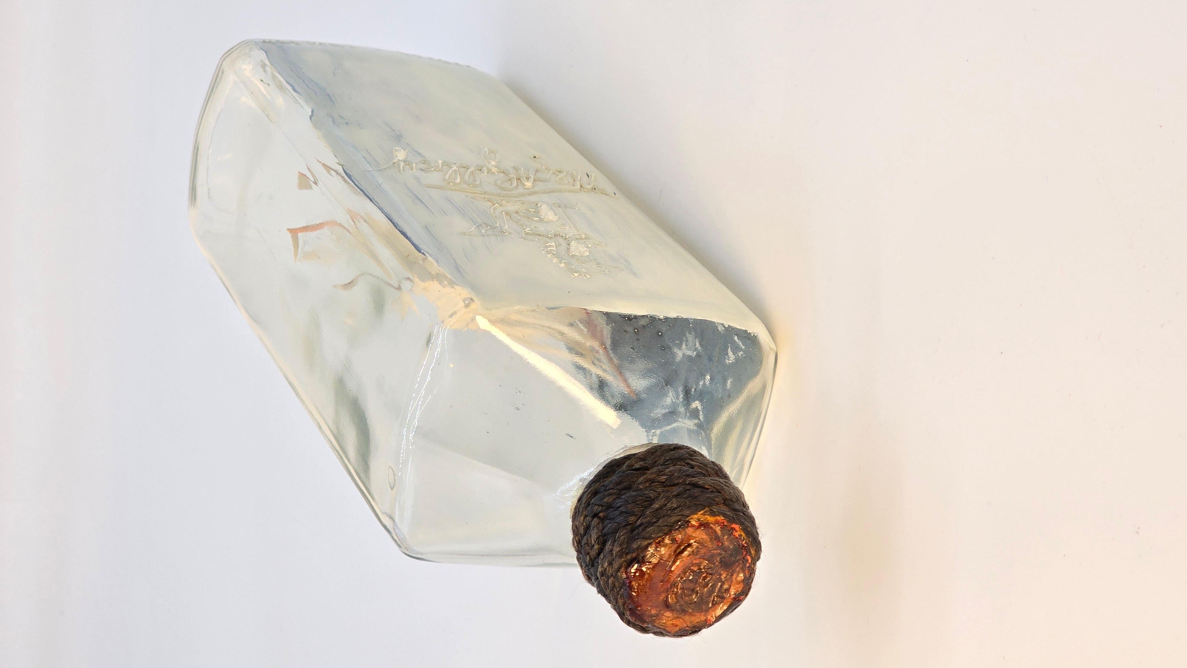 20th Century Ship in bottle diorama 