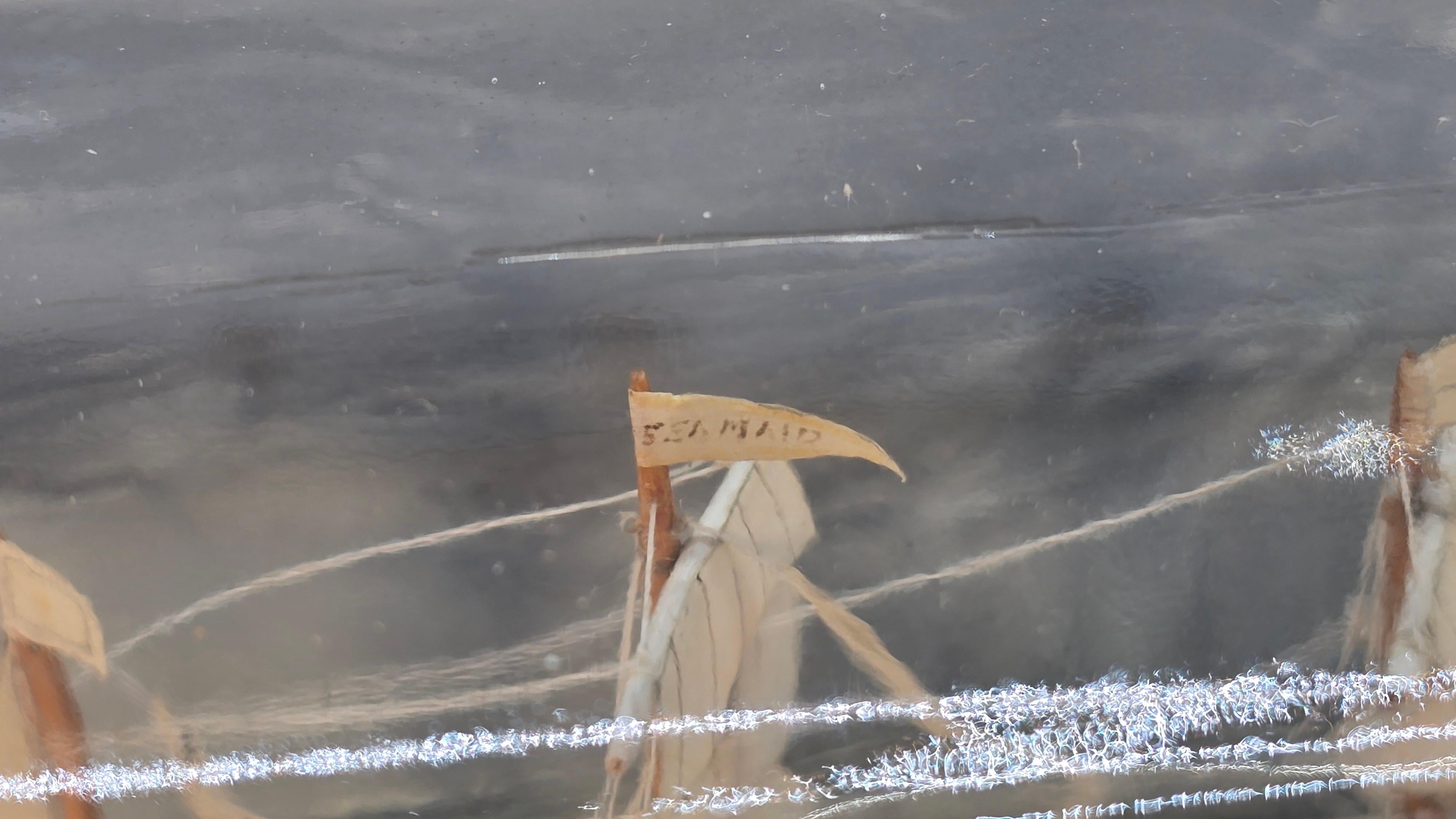 Ship in bottle diorama 