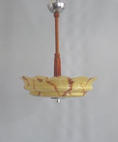 Large Art Déco Pendant Light, Germany 1920s - 1930s