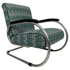 Sillón de acero tubular de Tubax
