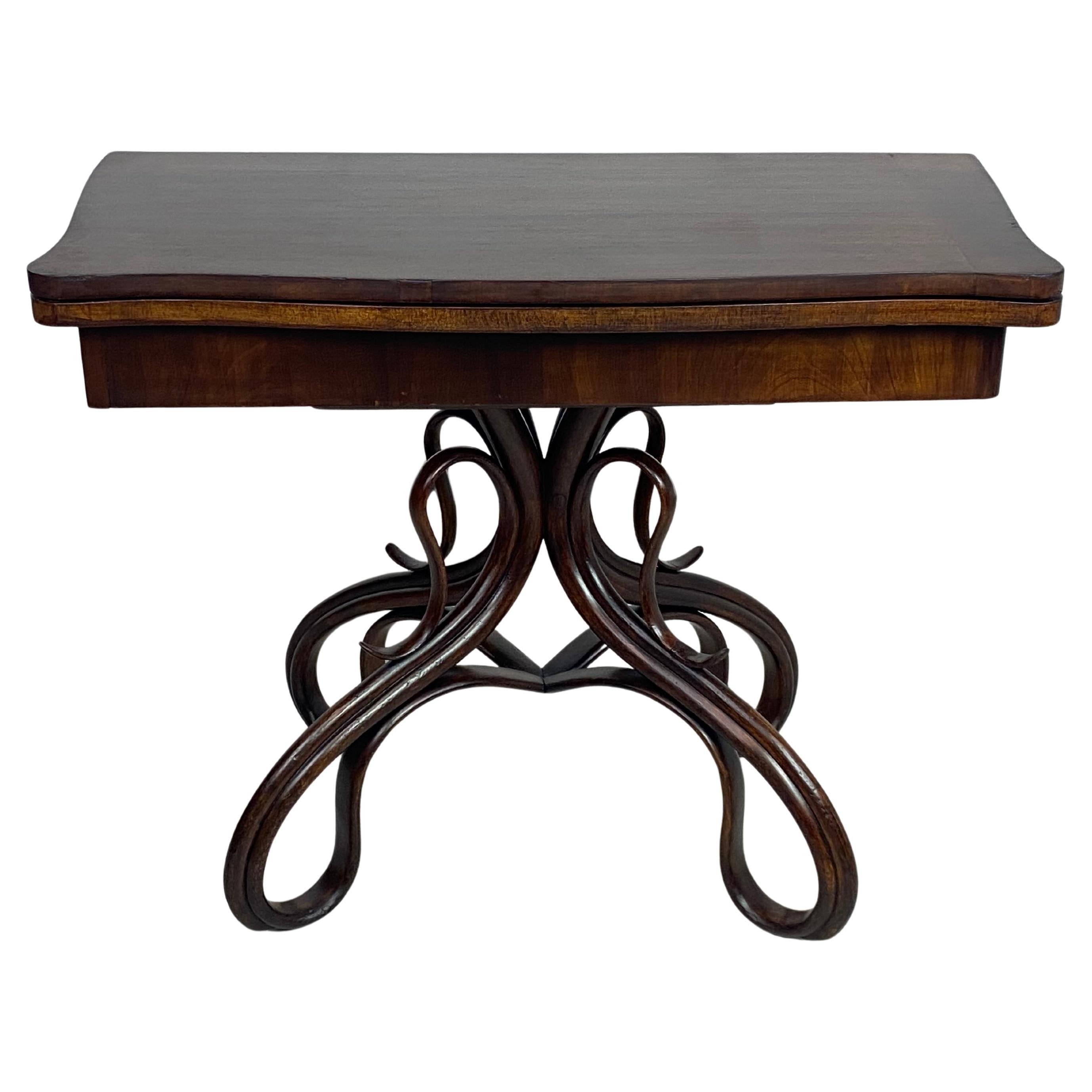Thonet card table For Sale