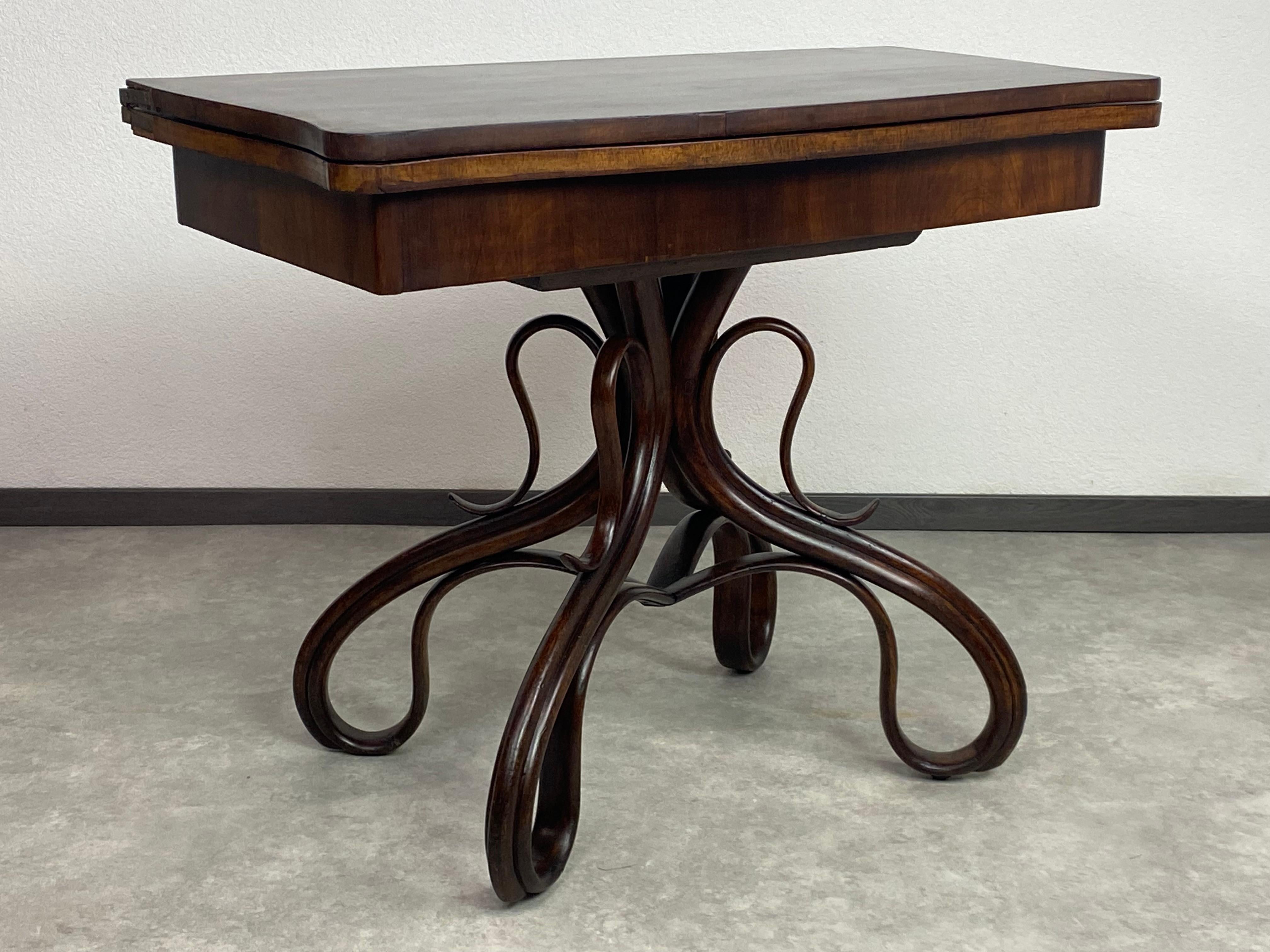Austrian Thonet card table For Sale