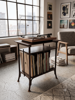 Vienna Secession Bentwood Music & Record Stand Table No.1