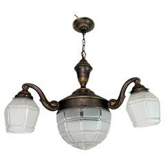 Vienna scession hanging lamp