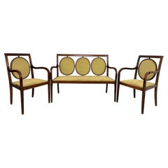 3-Piece Vienna Secession to Early Art Deco Salon Suite