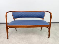 Restored Vienna Secession 3-Piece Salon Suite Model No. 715 by Gustav Siegel