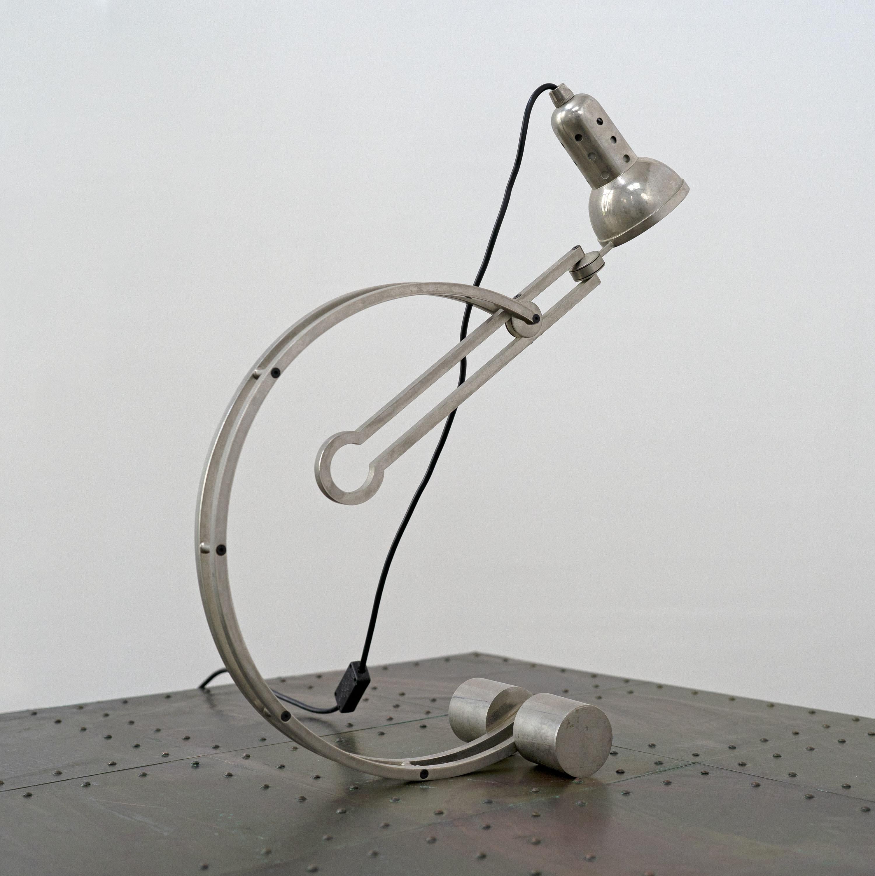 Acier inoxydable Table Art Déco attrib. Charles Martin / Woka, Vienne, Design/One, 1928 en vente