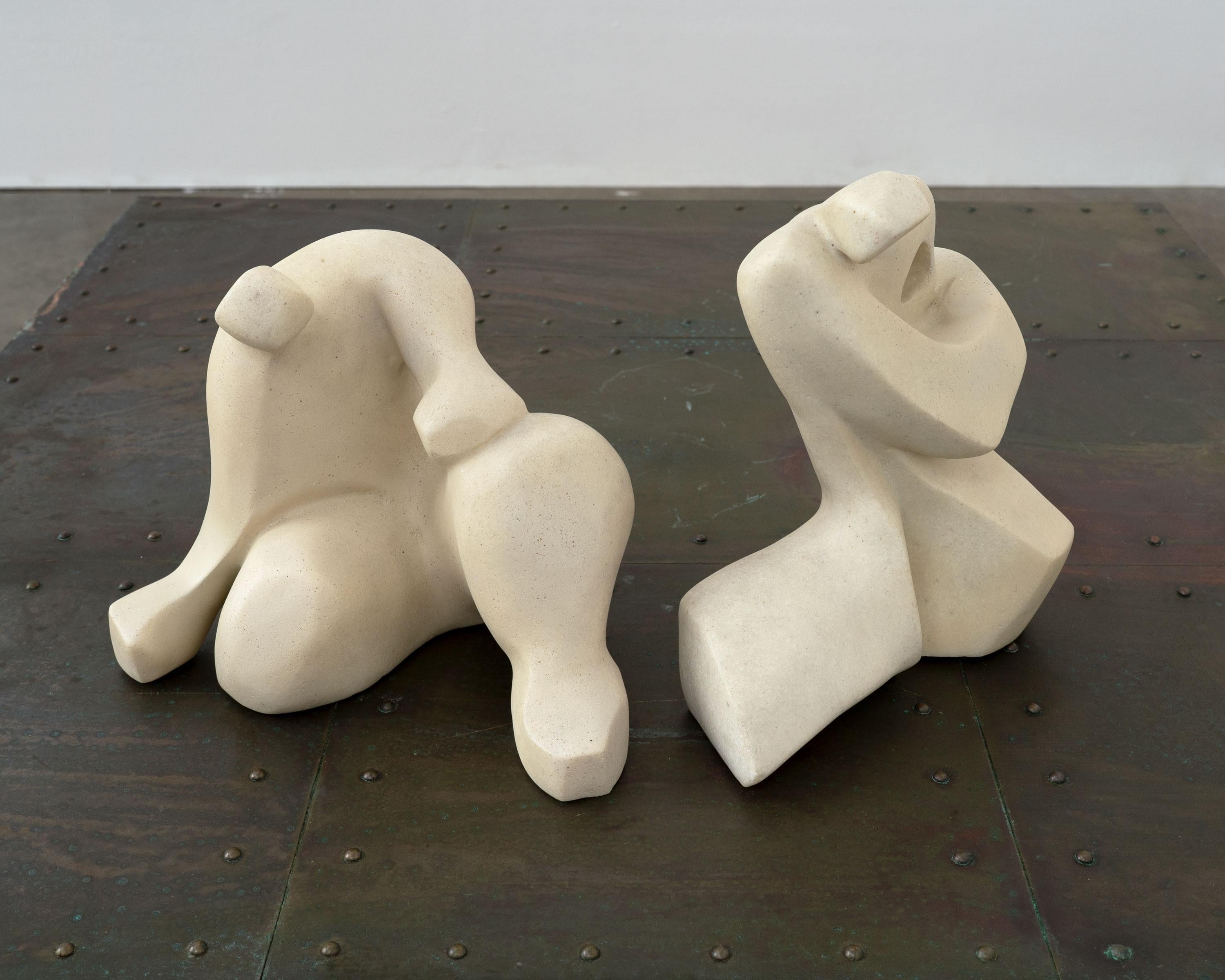 20th Century Abstract Figurative Stone Sculptures For Sale