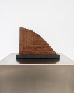 Scultura architettonica in legno di Hans-Jürgen Buchert, 2001