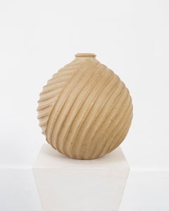 Vintage Mid Century Modern Sculptural Stoneware Vessel