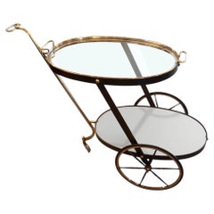 Small Italian Midcentury Bar Cart