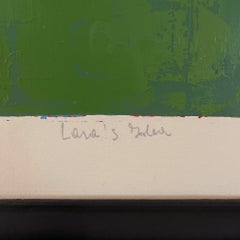 Große gerahmte Lithografie eines Pferdes, signiert „Saulo 1970“