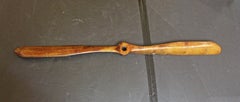 Circa 1920s-1930s Anglo-American Prop Airplane Propeller
