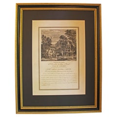 Engraving "Toilette de Venus" Full Sheet Size
