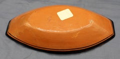 c. 1830 Italian Giustiniani Terracotta Dish