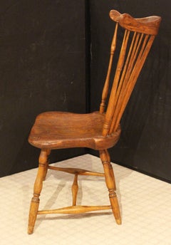 Sedia Windsor con schienale a ventaglio, americana, primi anni del XIX secolo