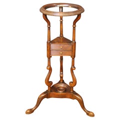 Circa 1750-80 English Georgian Basin or Wig Stand Table