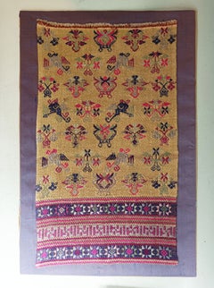 Maonan Textile Southern China, c. 1900 Asian antiques Textiles Interior design