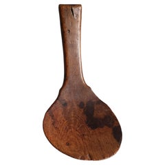 Fine Antique Native American woodlands wood Ladle