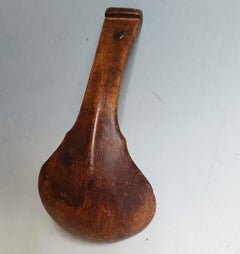 Fine Antique Native American woodlands wood Ladle