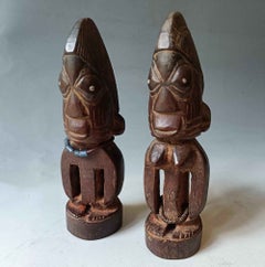 Yoruba Ibeji Twin Figures –  Nigeria African Tribal Art
