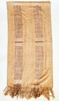 Vintage Ikat Cloth Timor Indonesia Asian Textiles Earth Tones Home Décor