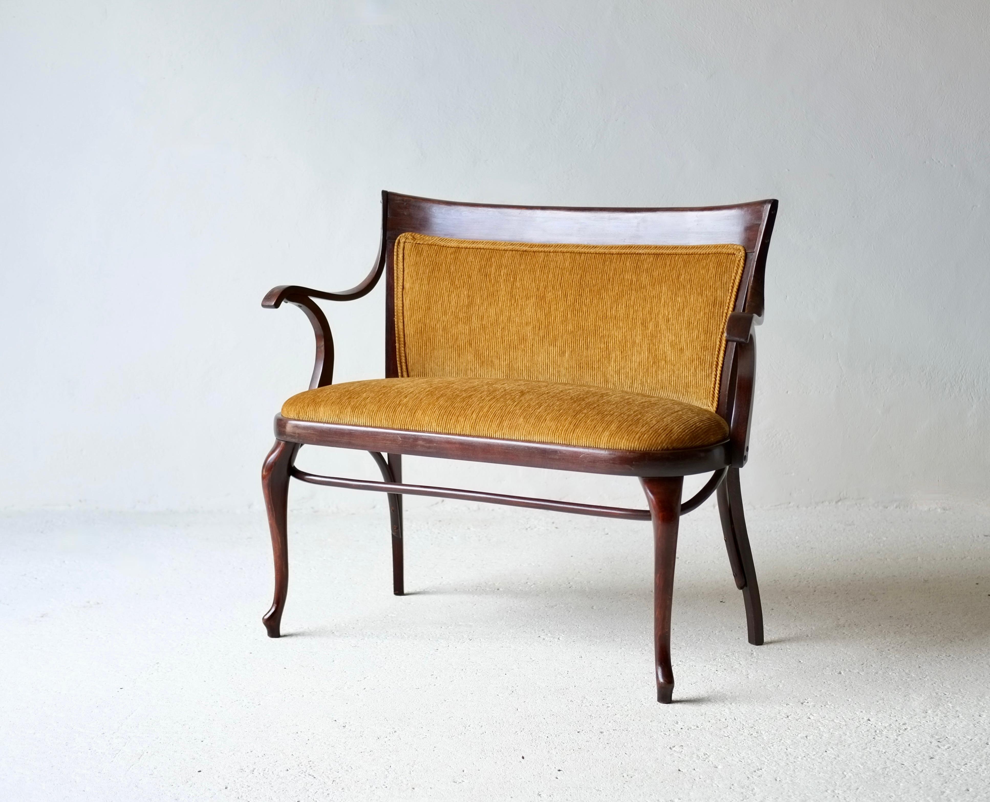 20ième siècle Banc sécessionniste d'Adolf Loos (1870-1933), Thonet n° 6150 en vente