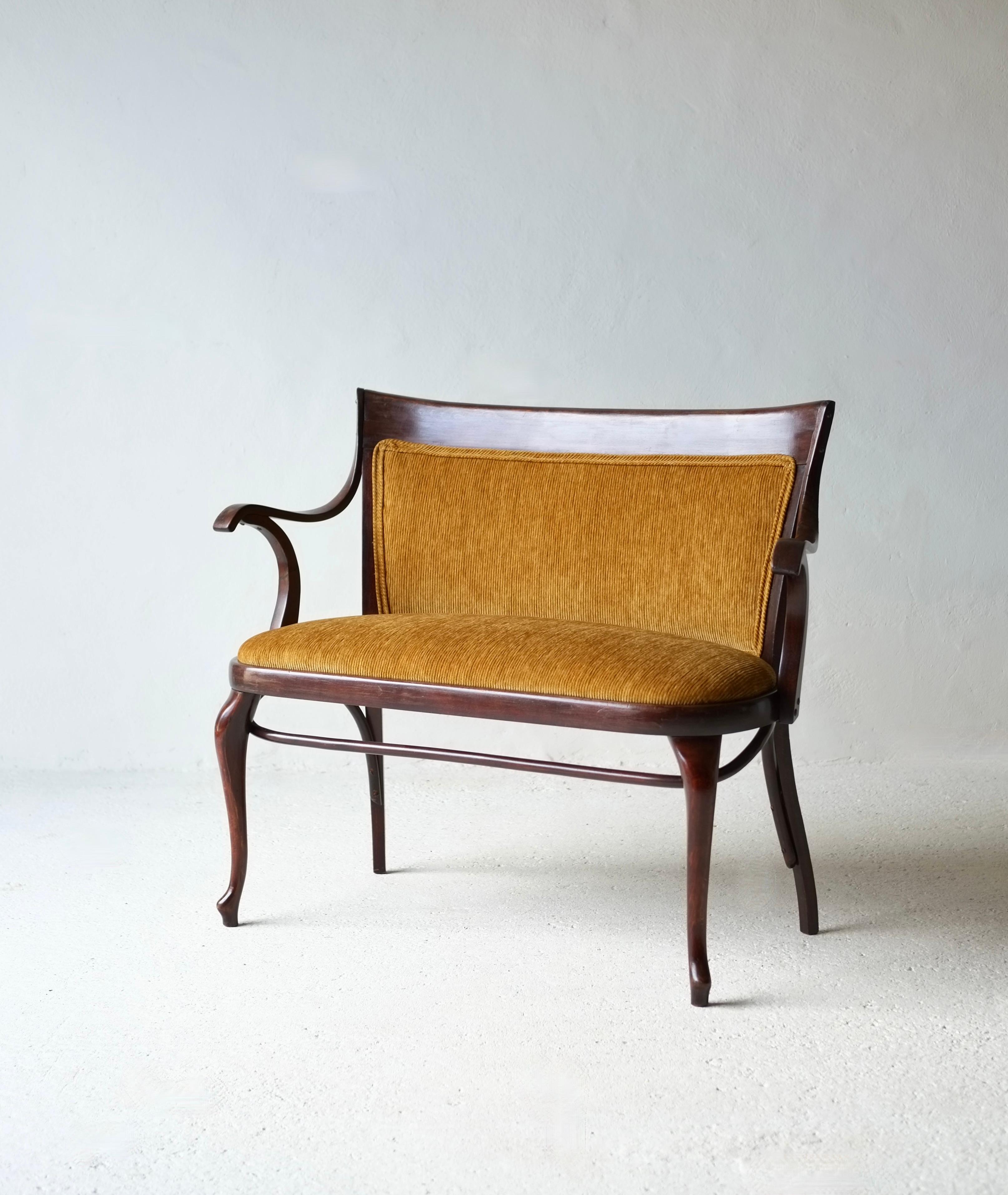 Banc sécessionniste d'Adolf Loos (1870-1933), Thonet n° 6150 Bon état - En vente à London, GB