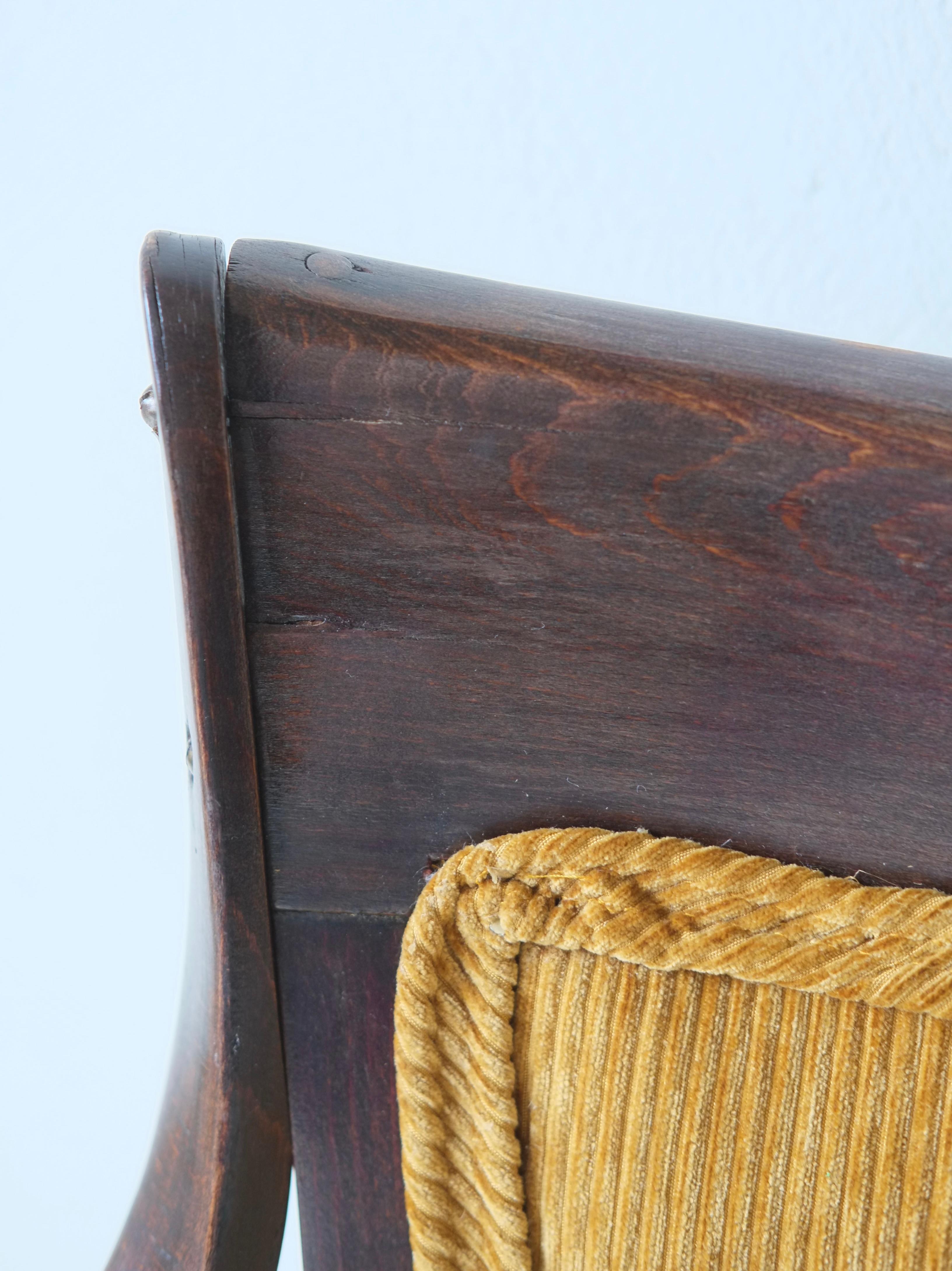 Bois Banc sécessionniste d'Adolf Loos (1870-1933), Thonet n° 6150 en vente
