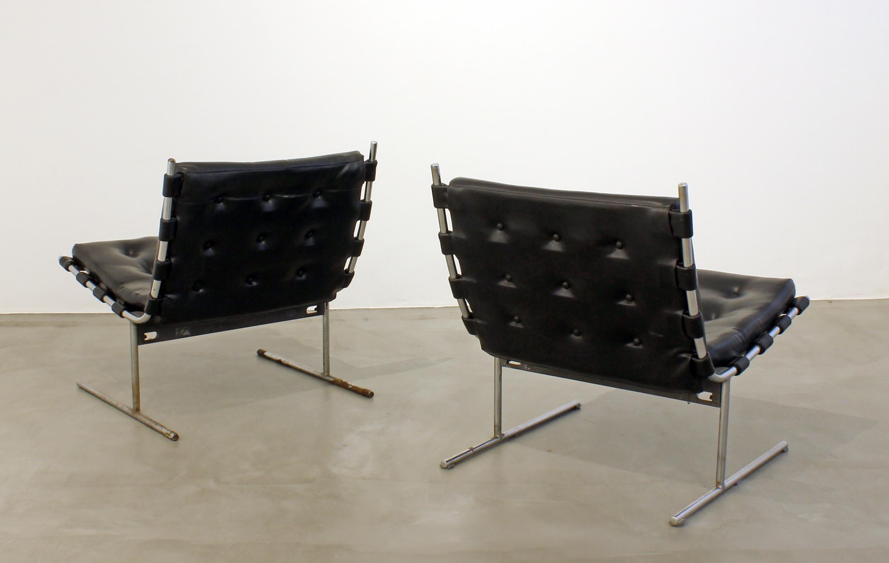 Mid-Century Modern Paire de chaises Oxford en vente