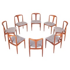 Set of Eight Juliane Dining Chairs by Johannes Andersen, 1960s