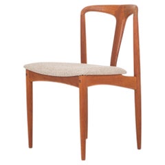 Eight Juliane Dining Chairs by Johannes Andersen, Teak, Reupholstered