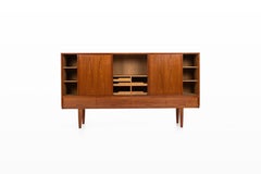 Teak Highboard by Henning Kjaernulf for Vejle Stolefabrik, Denmark
