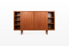 Danish Teak Highboard by H.P. Hansen, Mid-Century Modern, 1960s Design