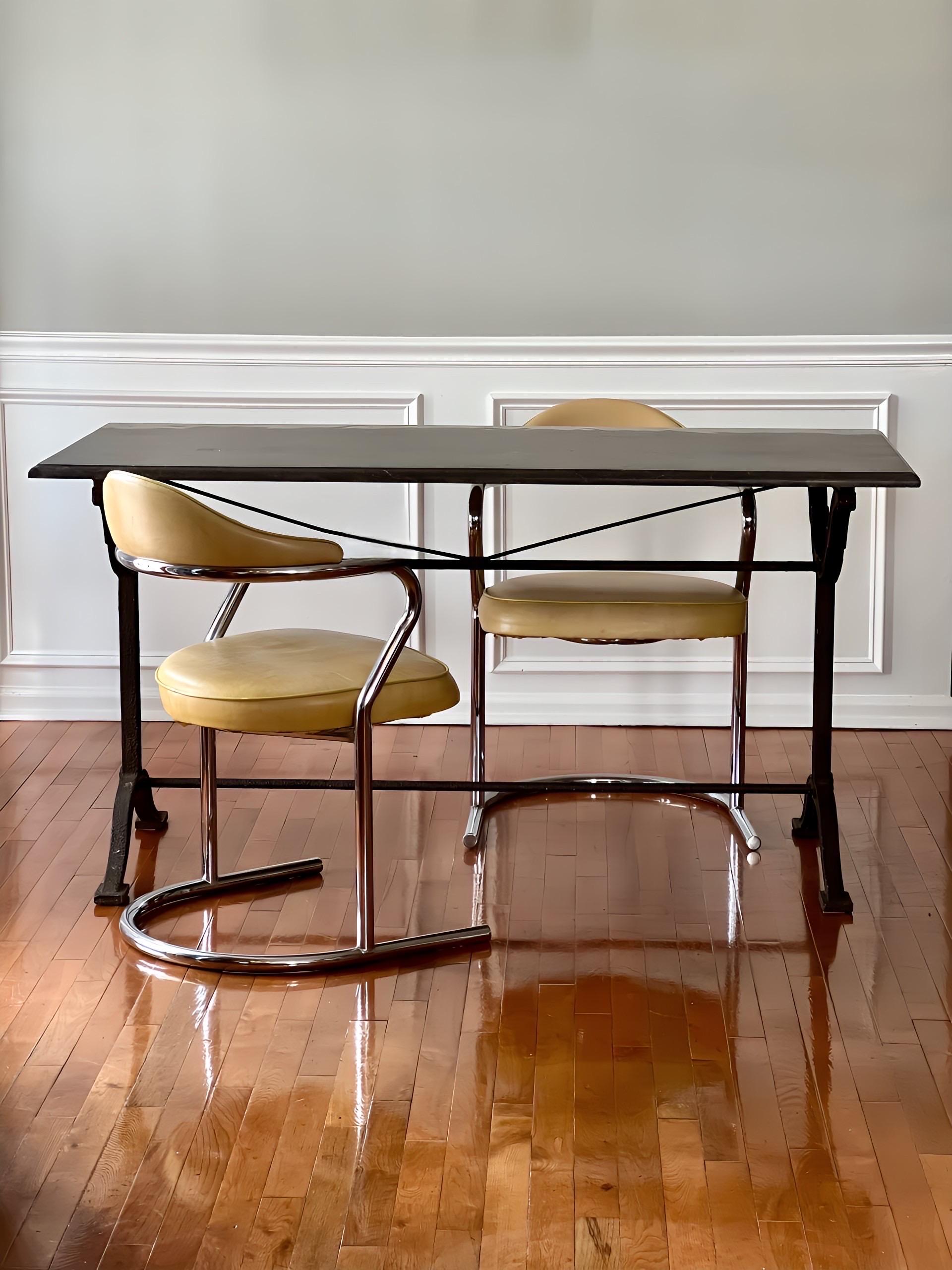 1970's Daystrom Cantilever Chairs, a Pair 3