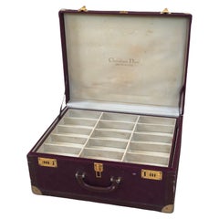 Mid Century Modern Christian Dior Jewelry Box or Suitcase France 1960s