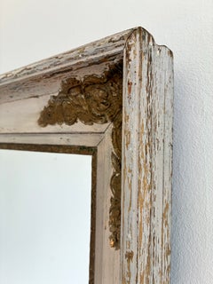 Antique Napoleon III Giltwood French Wall Mirror, 19th Century