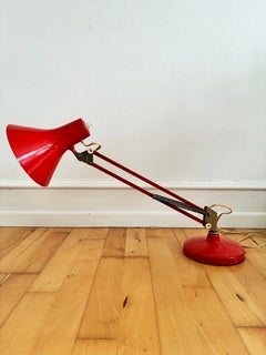 Vintage Scandinavian Luxo Industrial Architect Desk Lamp
