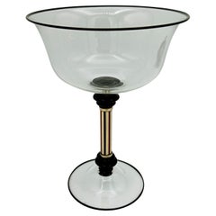 Coupe en verre de Murano soufflé 'Pauly' modèle 1930 Salimbeni