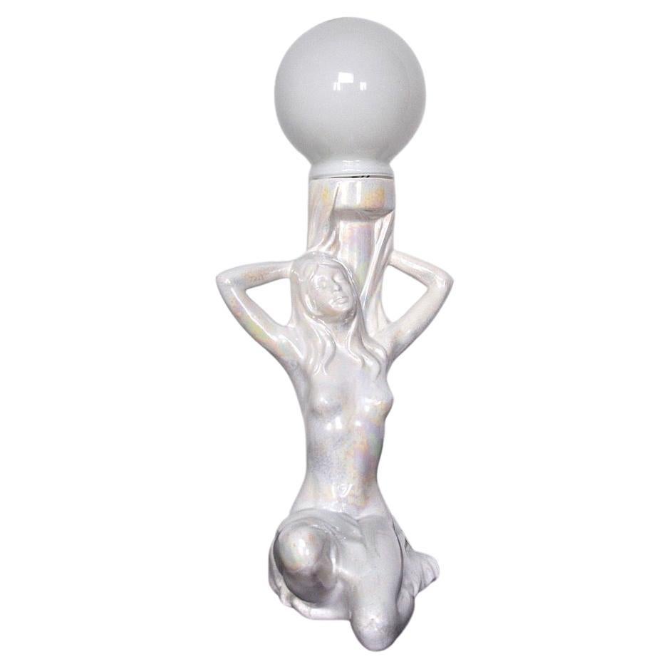 Lampe en céramique « Femme nue », 1970 en vente