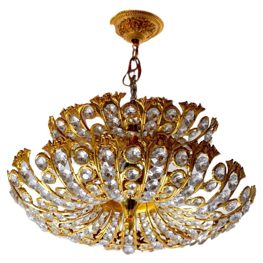 Lampadario Ernest Palme per Palwa, anni '60, Spagna