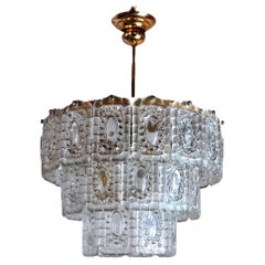 Vintage Kinkeldey Chandelier, 3 Levels, Germany, 1970