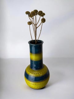 Ceramic vase by Aldo Londi for Bitossi, Italy, 1960's